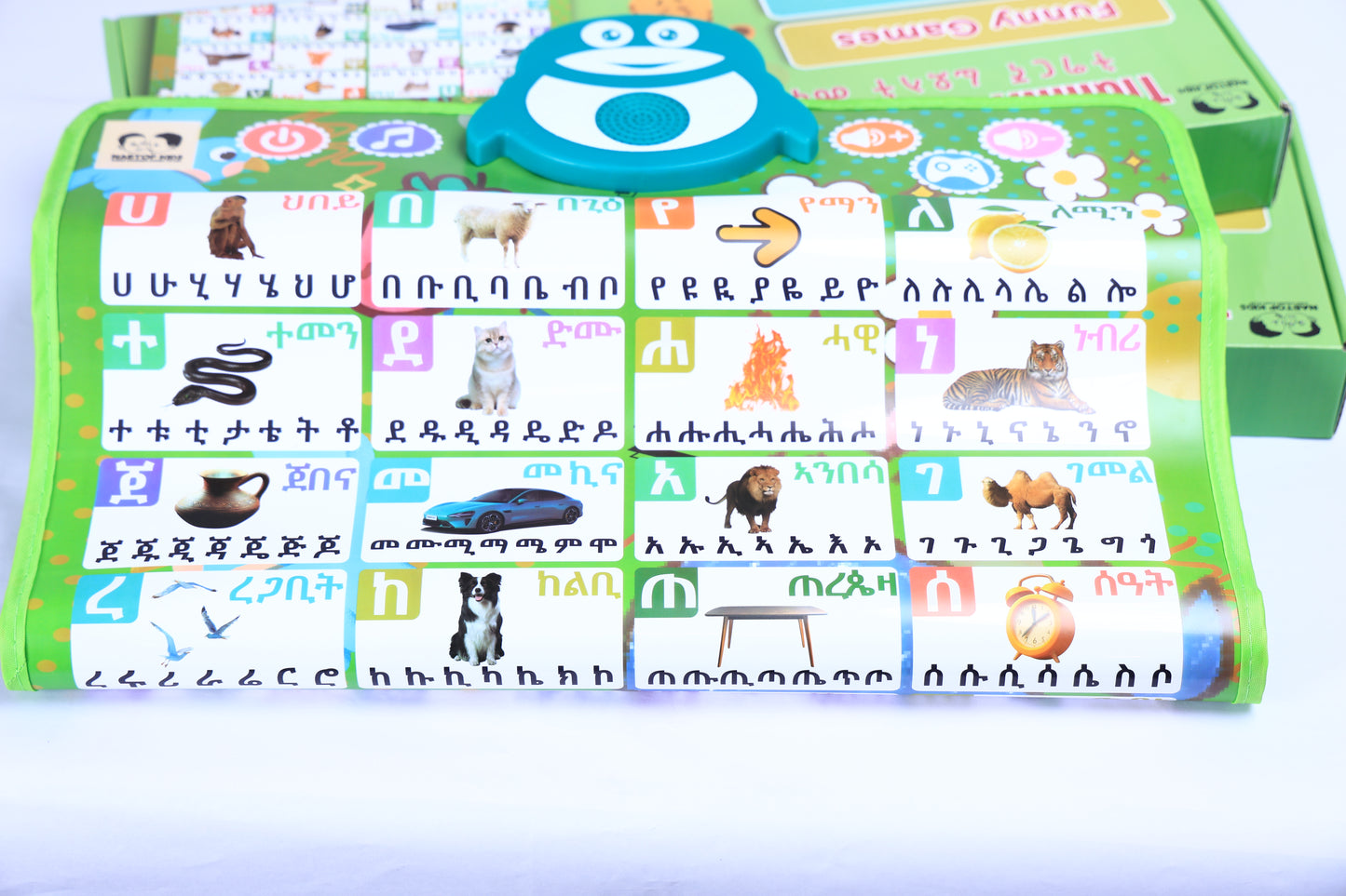 ፊደላት ትግሪኛ መምሃሪ ቻርት