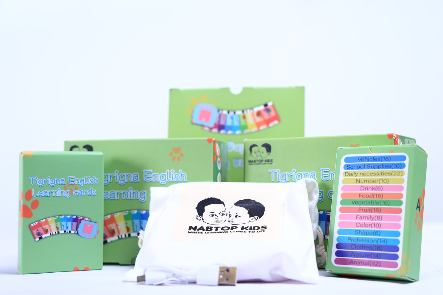 ናይ ትግርኛን ኢንግሊሽን መምሃሪ ካርድታት